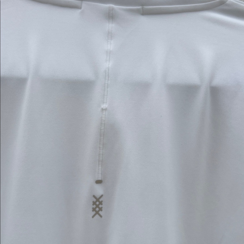 RHONE Women's Course to Court White 1/4 Zip Active Pullover Size L - Picture 8 of 9